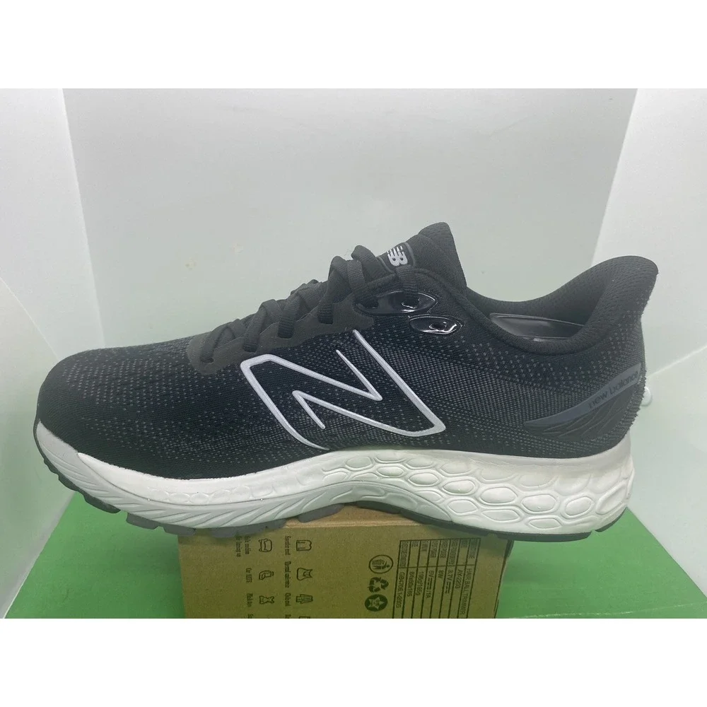New Balance Fresh Foam X 880 V12 Black Running Shoes Mens 10.5 2E M880B12